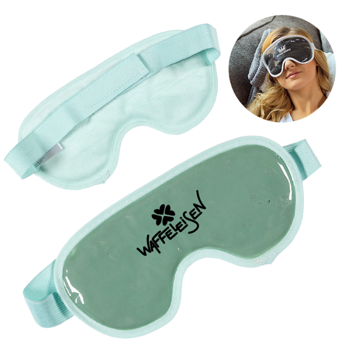 Customized Plush Eye Mask ComfortClay Hot / Cold Packs