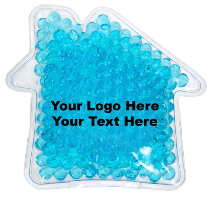 Personalized House Shaped Hot and Cold Packs