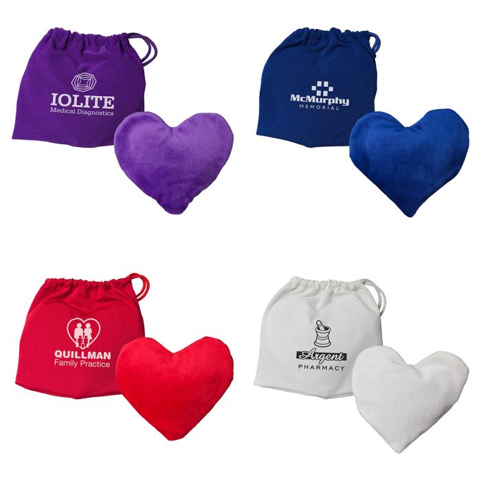 Promotional Natural Scented Wonder Beads Heart Hot and Cold Packs