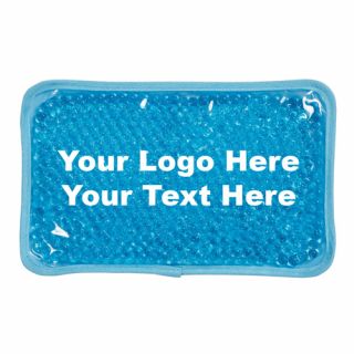 Plush Rectangle Gel Beads Hot and Cold Packs