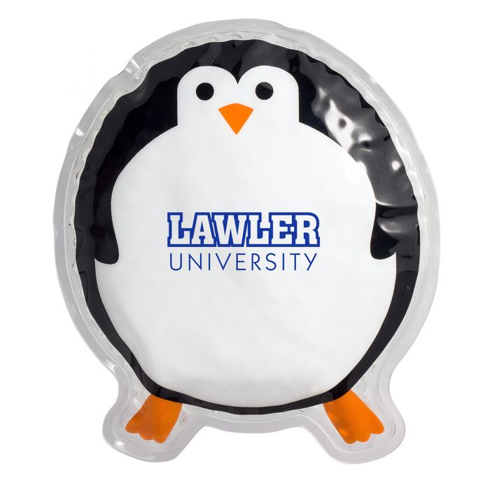 Promotional Round Penguin Shaped Gel Hot and Cold Packs
