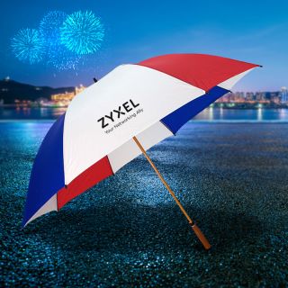 64 Inch Arc Printed Golf Umbrellas