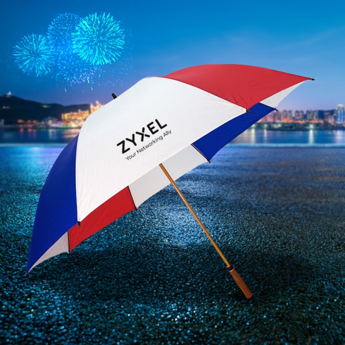 64 Inch Arc Custom Printed Golf Umbrellas