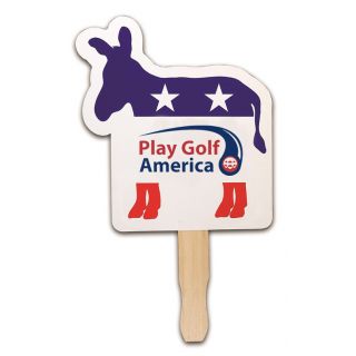 7.625 x 8 Inch ized Patriotic Hand Fans