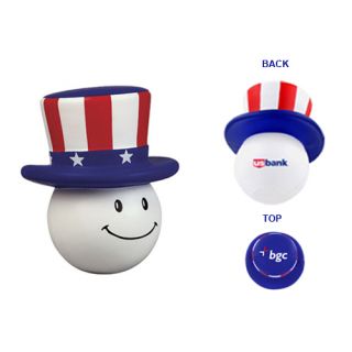 Printed Patriotic Mad Caps