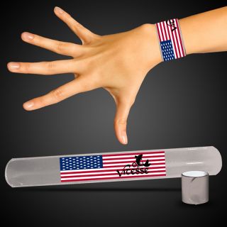 Patriotic Slap Bracelets