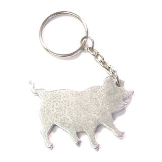 Pig Shape Bottle Opener Keychains