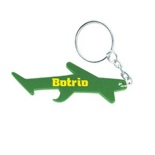 Plane / Aircraft Shape Bottle Opener Keychains