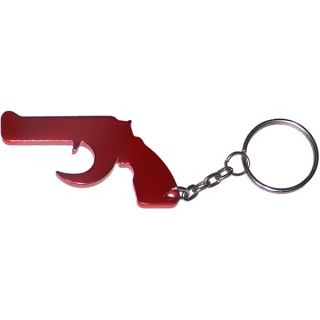 Gun Shape Bottle Opener Keychains