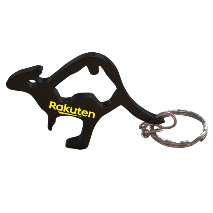 Personalized Kangaroo Shape Bottle Opener Keychains