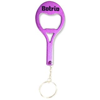 Tennis Racket Shape Bottle Opener Keychains