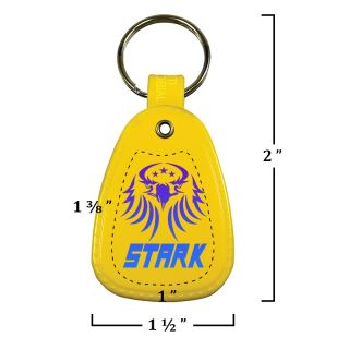 Printed MicroHalt Western Saddle Key Tags