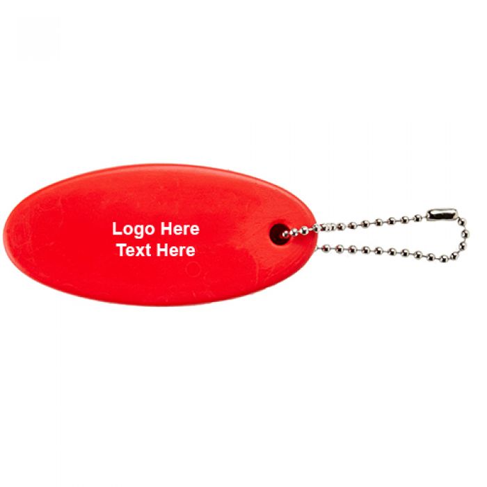 Promotional Oval Floater Keytags