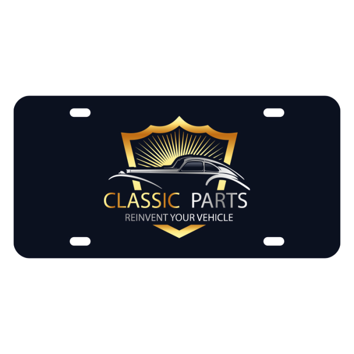 12x6 Inch Personalized License Plates