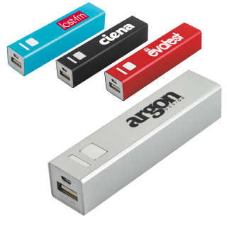2600 mAh Metal Power Banks