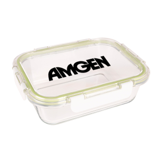 Fresh Prep Square Glass Food Containers