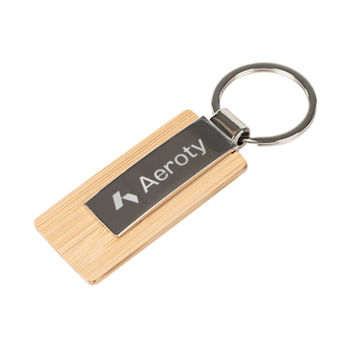 Custom Printed Bamboo Key Tags