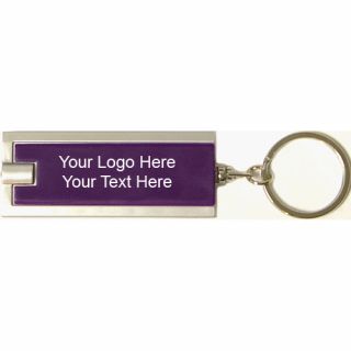 Printed LED Flashlight Keychains