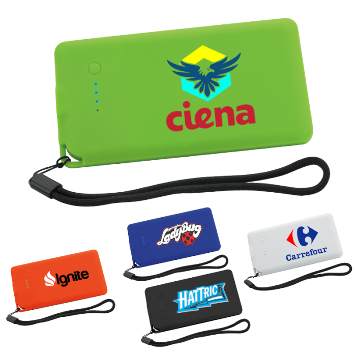 Personalized Slim Power Banks 4000 mAh