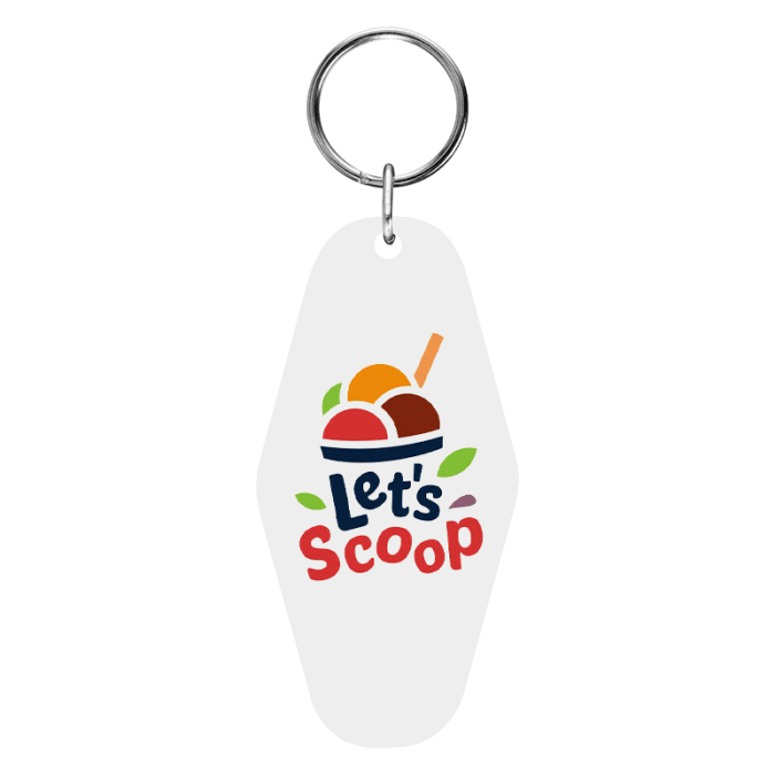 Custom Printed Acrylic Motel Key Tags