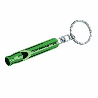 Printed Whistle Key Rings