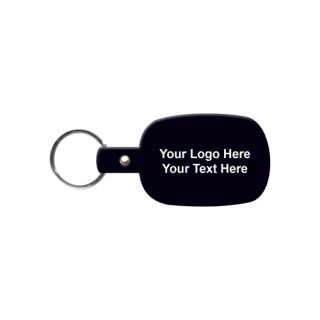 Round Rectangle Flexible Key-Tag