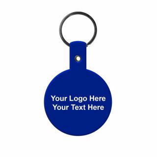 Printed Circle Flexible Key-Tags