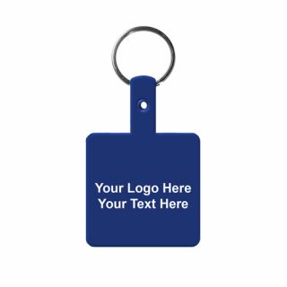 ized Square Shaped Flexible Key-Tags