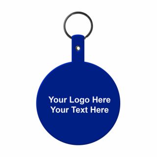 Large Circle Shaped Flexible Key Tags