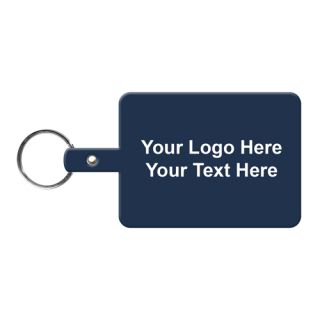 Large Rectangle Shaped Flexible Key Tag