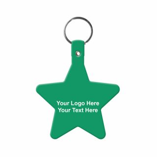 Star Shaped Flexible Key-Tags