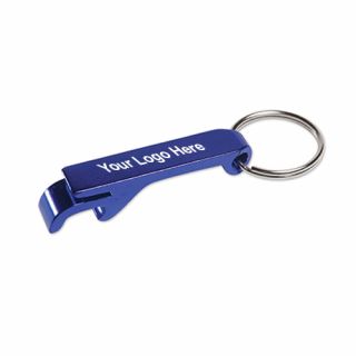 Printed Beverage Wrench Bottle & Can Opener Key Chains