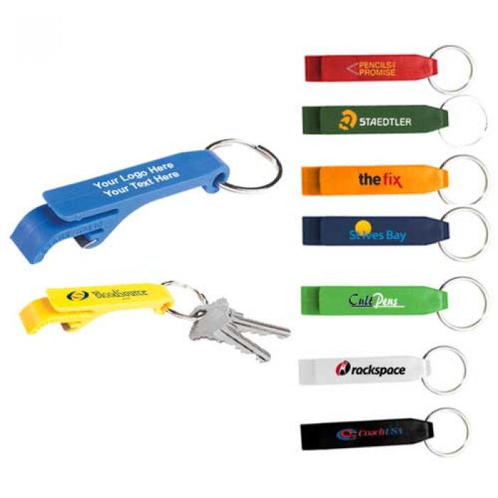 Customized Original Beverage Wrench Bottle & Can Opener Key Chains