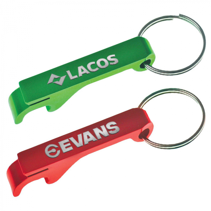 Personalized Aluminum Bottle Opener Keychains