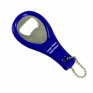 Printed Tennis / Racquetball Racket Shape Bottle Opener...