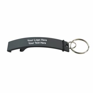 Printed Curve Aluminum Bottle Openers