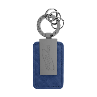 Printed Leatherette Carabiner Clip Key Tags
