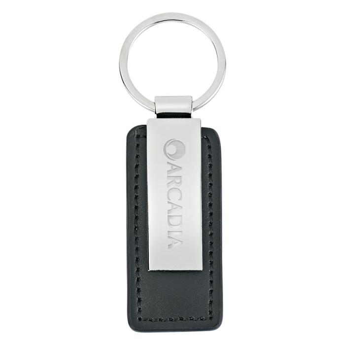 Promotional Leatherette Key Tags