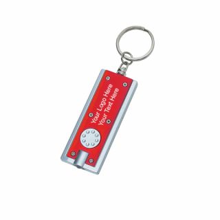 Rectangular Led Flashlight Keychains