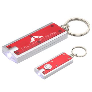 Simple Touch LED Keychain Flashlight