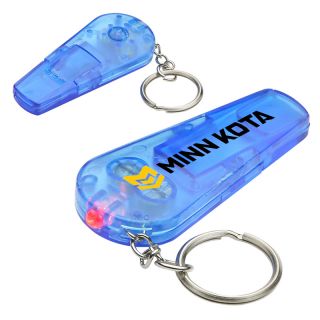 Printed Sound N' Sight LED Keychains