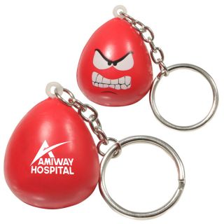 Logo Mood Maniac Angry Keychains