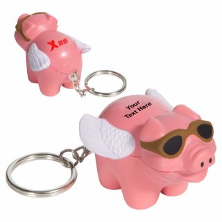 Flying Pig Key Chains