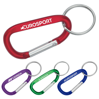 Custom 8 mm Carabiners with Split Ring