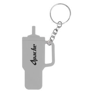 Intrepid Tumbler Shaped Silicone Key Rings