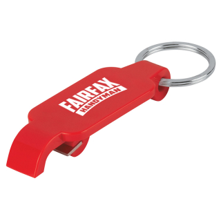 Printed Keychains with Slim Bottle Openers