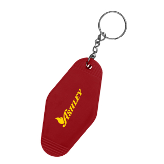 Custom Printed Motel Style Key Rings