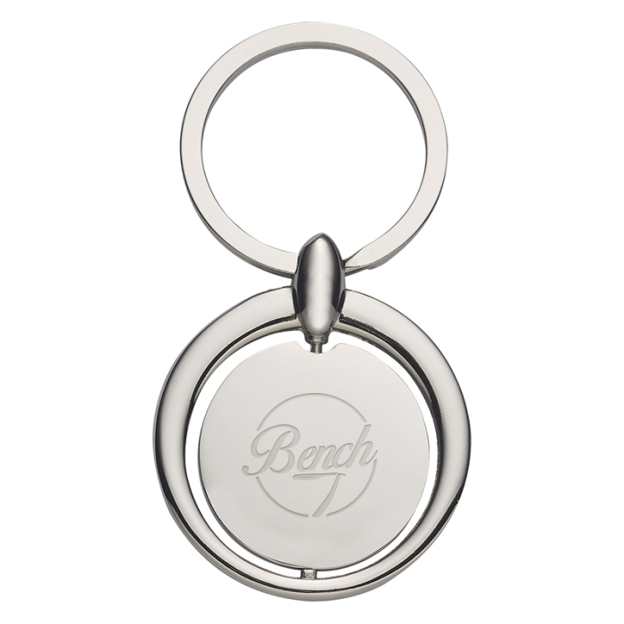 Customized Circular Metal Key Tags