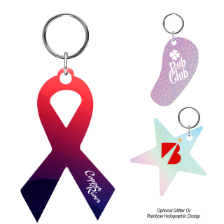 5 Inch Shaped Acrylic Key tags