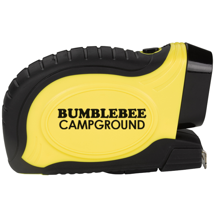 Personalized Tape Measures with LED Flashlights